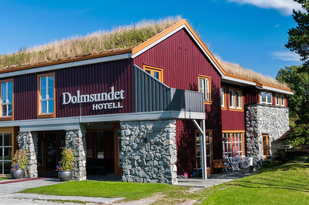 Dolmsundet Hotell Hitra Melandsjøen 외부 사진